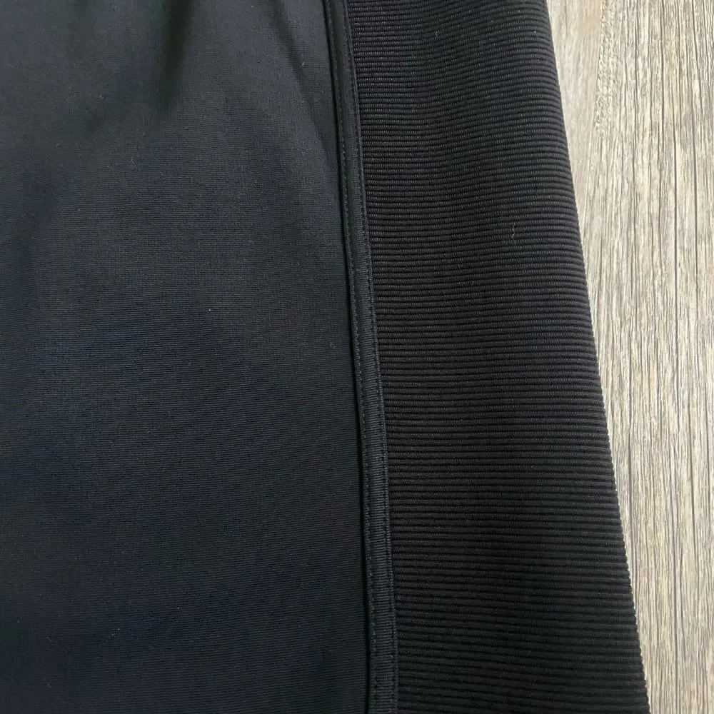 BCBGMaxazaria Black Long Bodycon Pencil Skirt